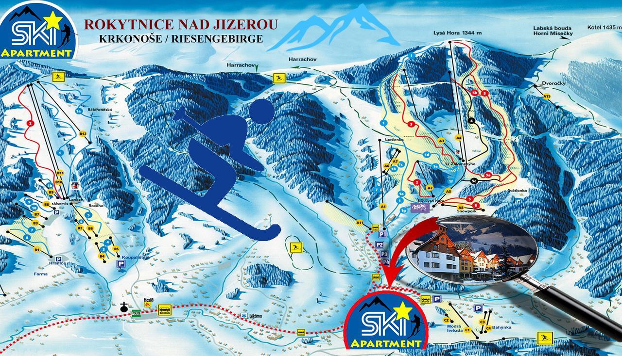 Ski - Apartment Rokytnice nad Jizerou Dış mekan fotoğraf